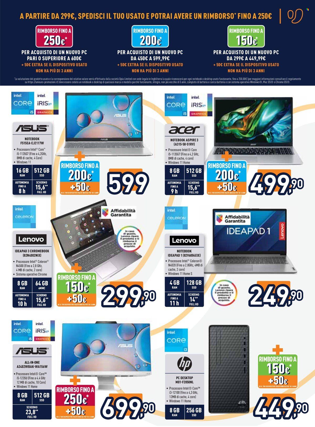 Volantino Unieuro - 25/8/2023 - 7/9/2023. Pagina 3