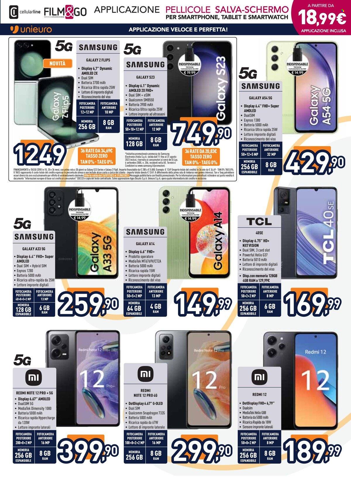 Volantino Unieuro - 25/8/2023 - 7/9/2023. Pagina 11