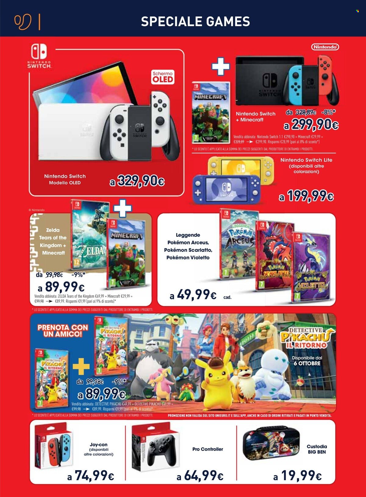 Volantino Unieuro - 25/8/2023 - 7/9/2023. Pagina 4