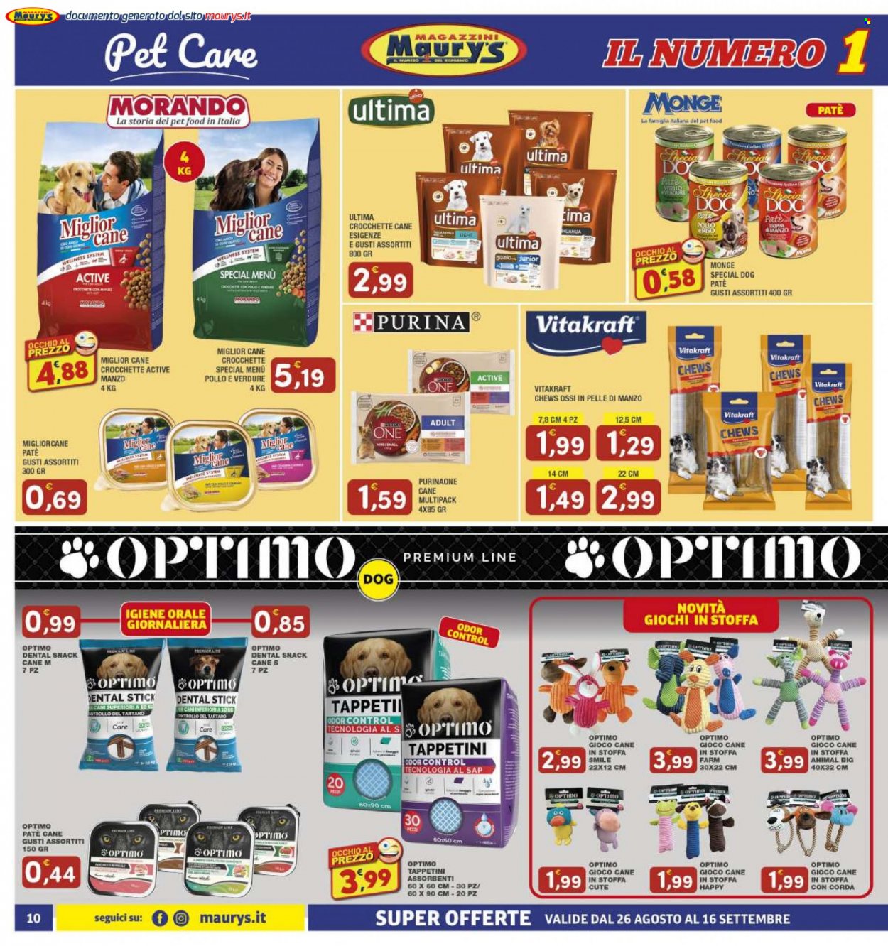 Volantino Maury's - 26/8/2023 - 16/9/2023. Pagina 10