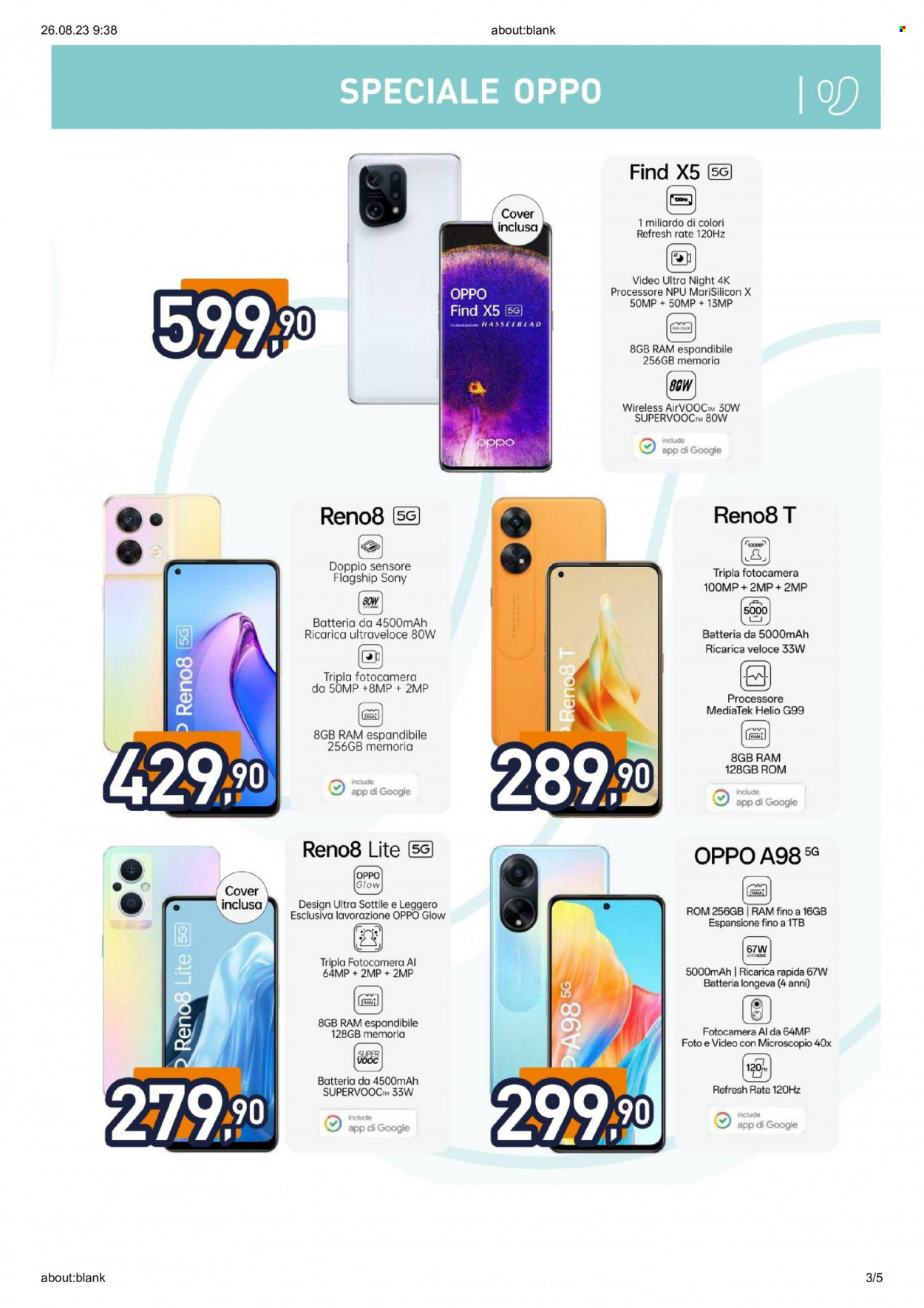 Volantino Unieuro - 25/8/2023 - 7/9/2023. Pagina 3