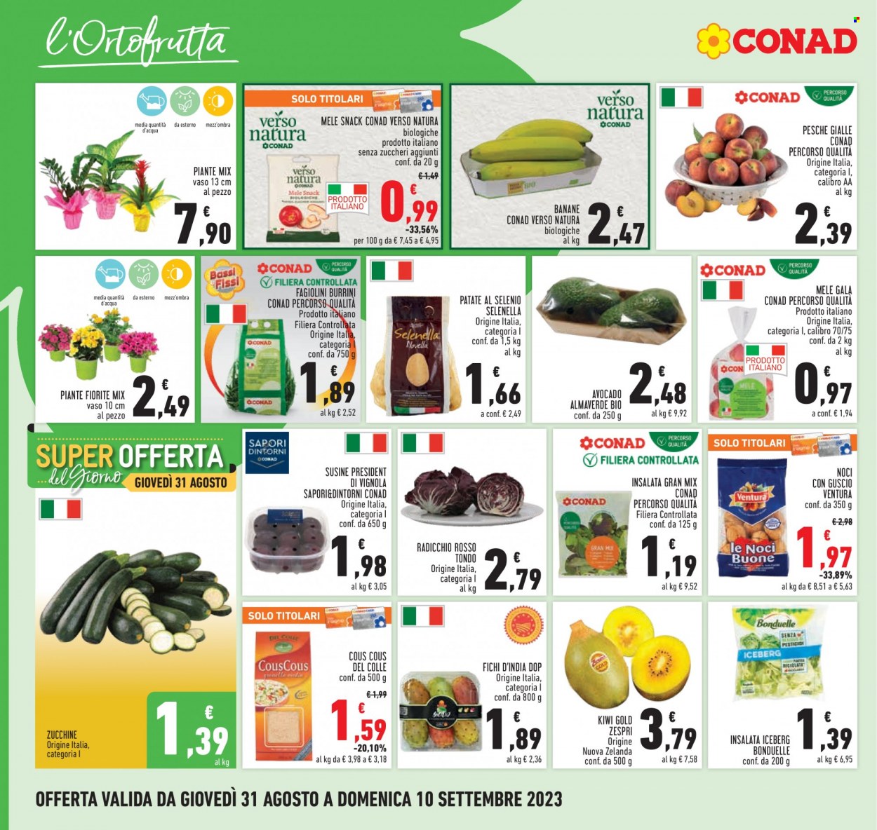Volantino Conad - 31/8/2023 - 10/9/2023. Pagina 14
