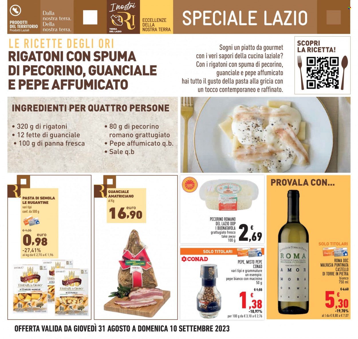 Volantino Conad - 31/8/2023 - 10/9/2023. Pagina 16