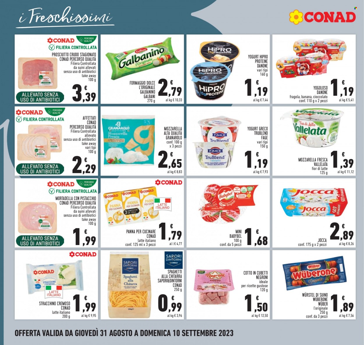 Volantino Conad - 31/8/2023 - 10/9/2023. Pagina 18