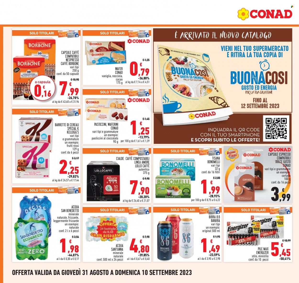 Volantino Conad - 31/8/2023 - 10/9/2023. Pagina 22