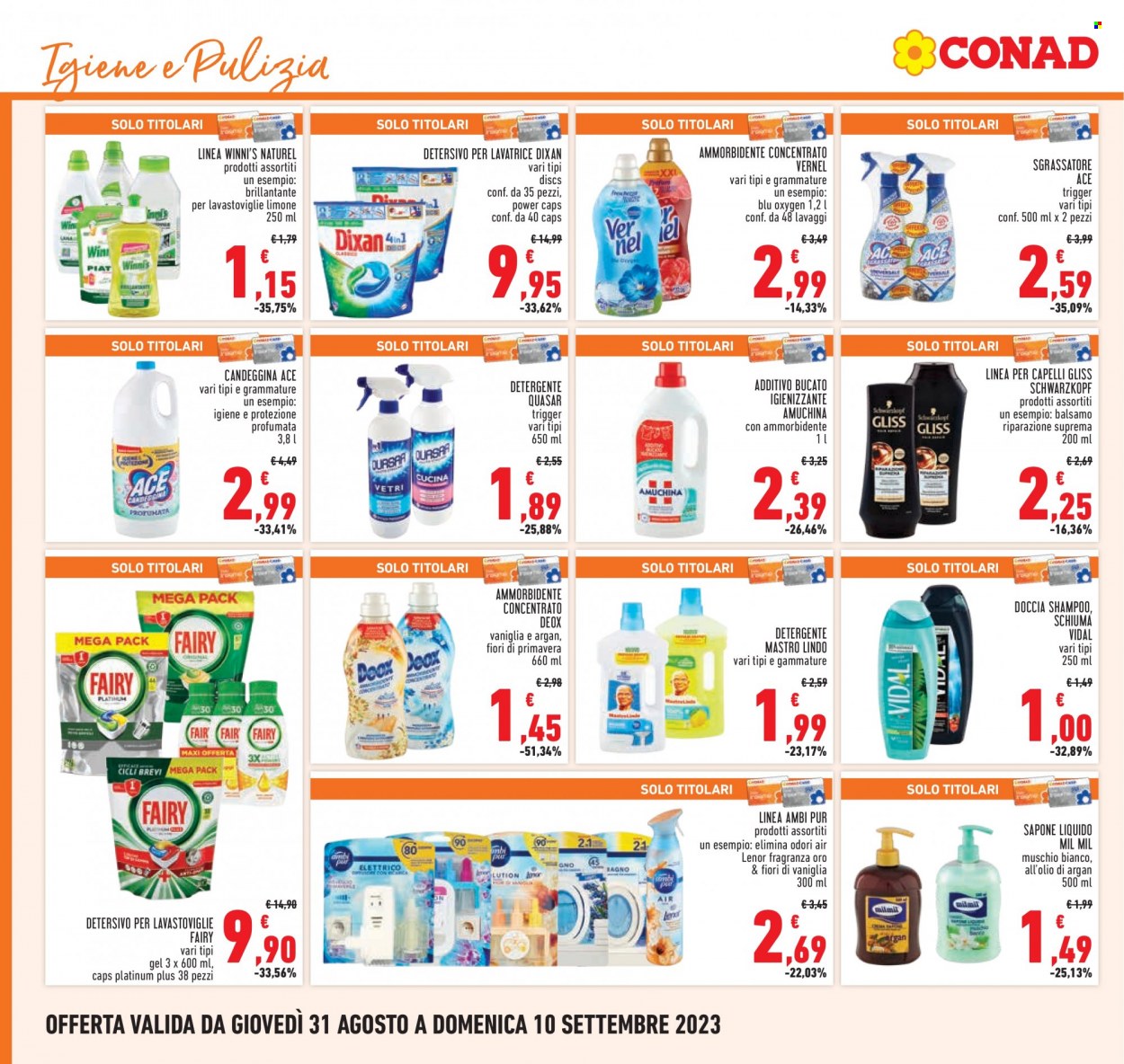 Volantino Conad - 31/8/2023 - 10/9/2023. Pagina 24