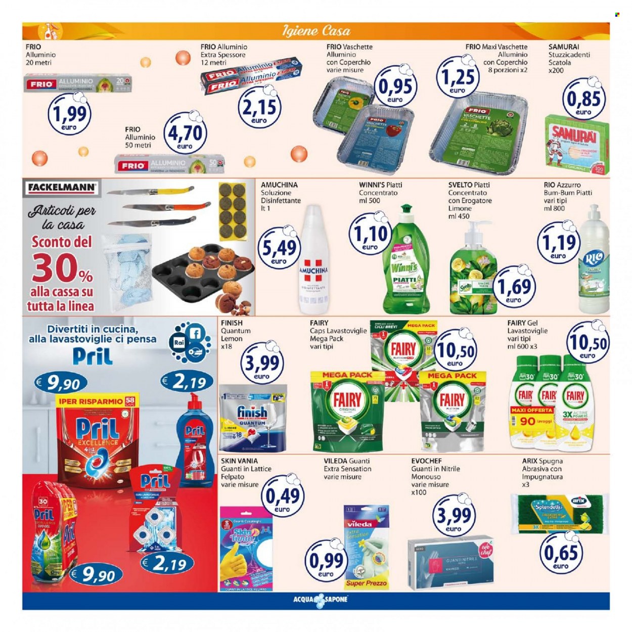 Volantino Acqua & Sapone - 28/8/2023 - 10/9/2023. Pagina 14