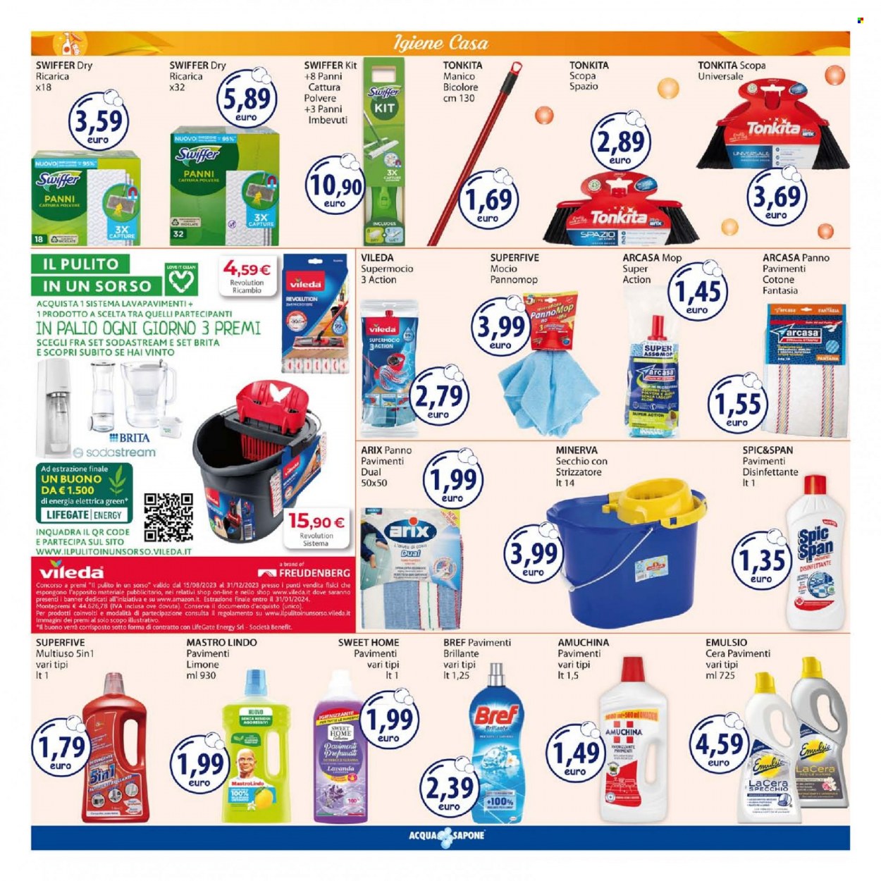 Volantino Acqua & Sapone - 28/8/2023 - 10/9/2023. Pagina 16