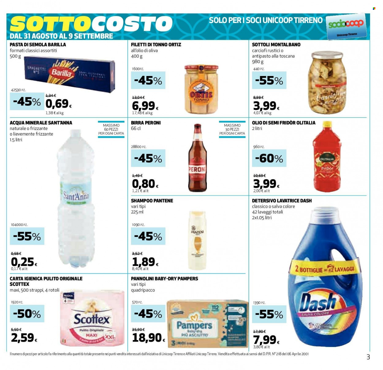 Volantino Coop - 31/8/2023 - 13/9/2023. Pagina 3