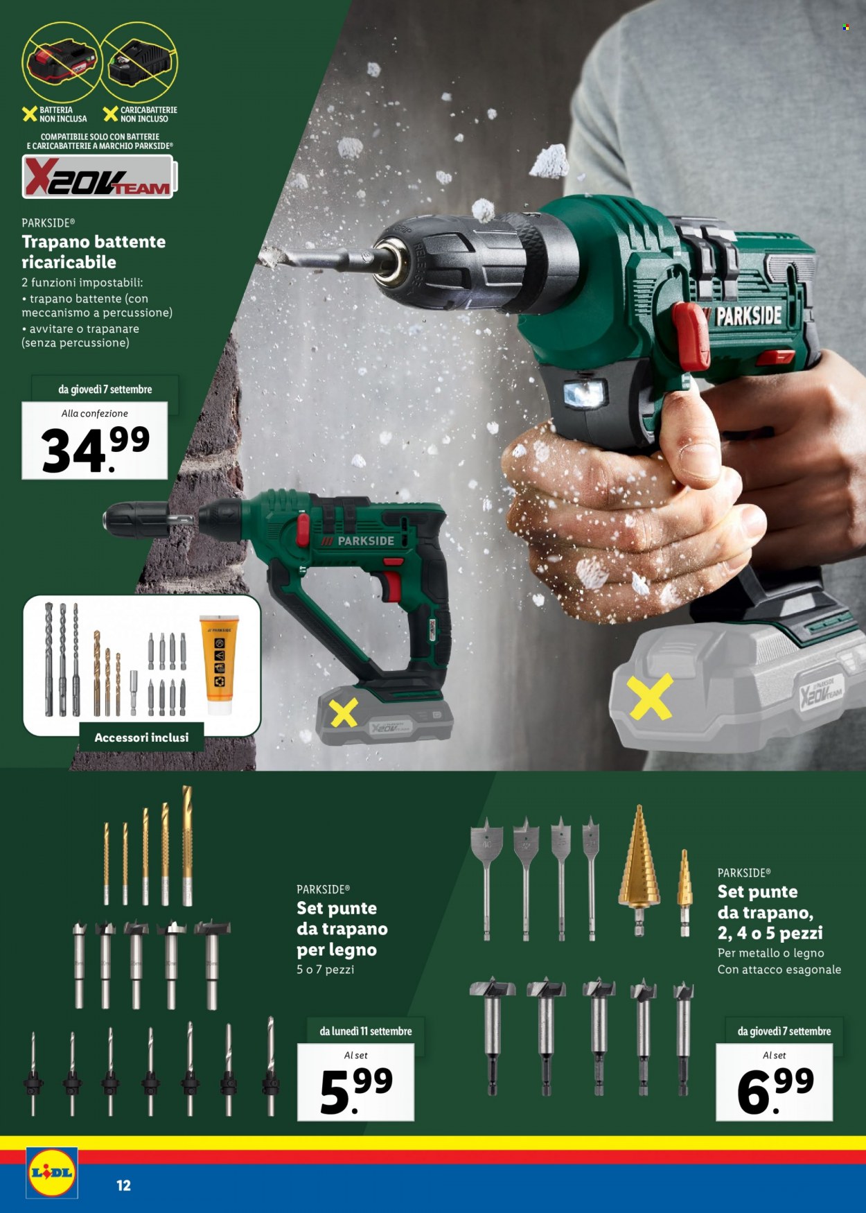 Volantino Lidl. Pagina 12
