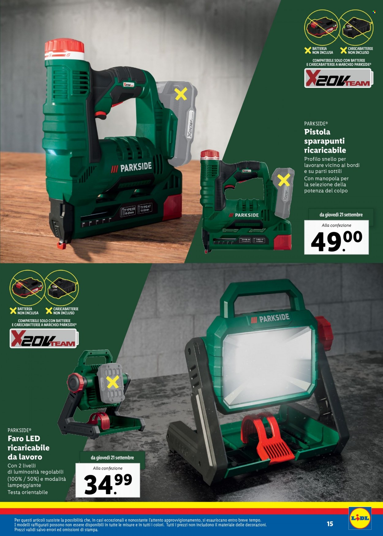 Volantino Lidl. Pagina 15