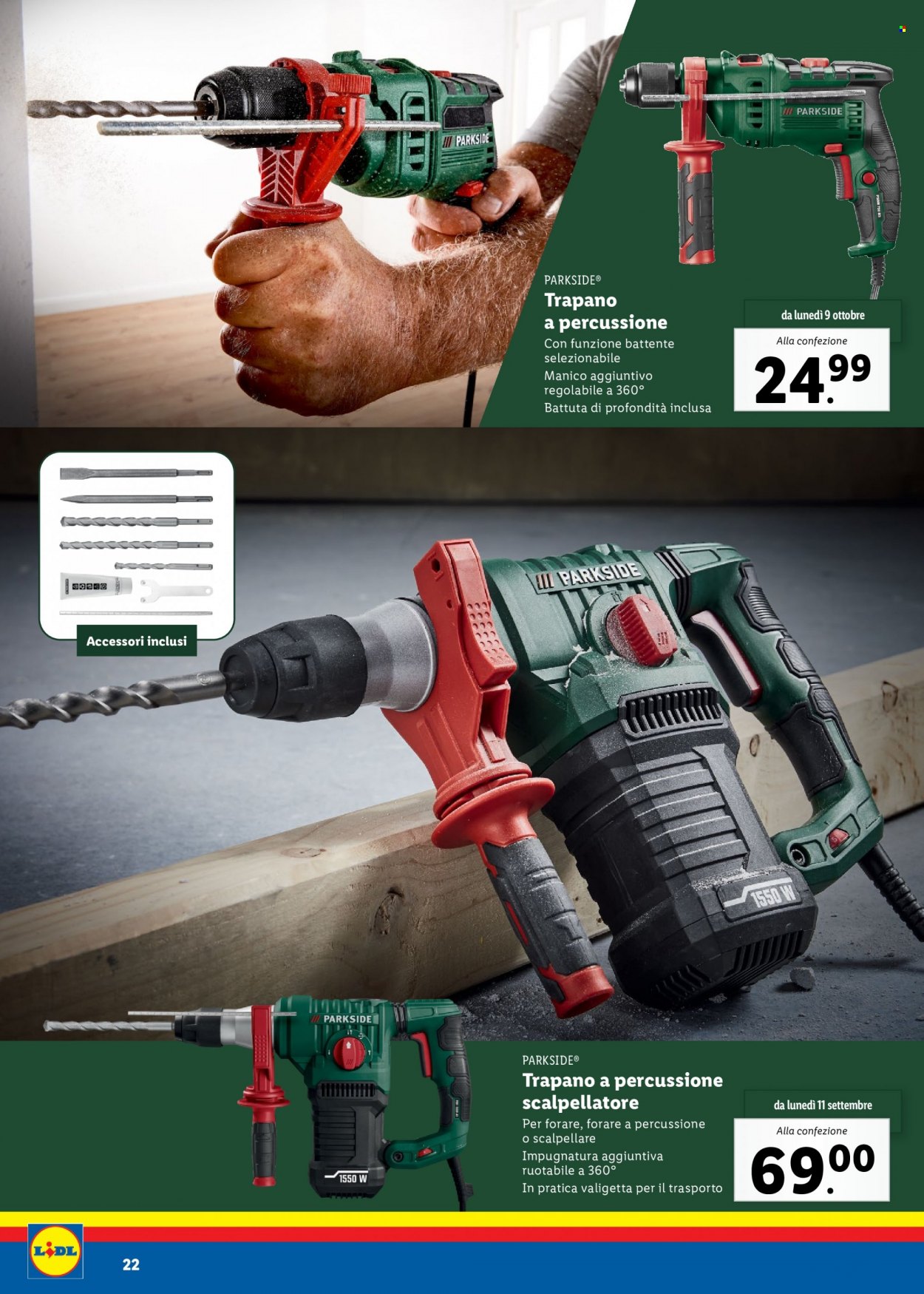 Volantino Lidl. Pagina 22