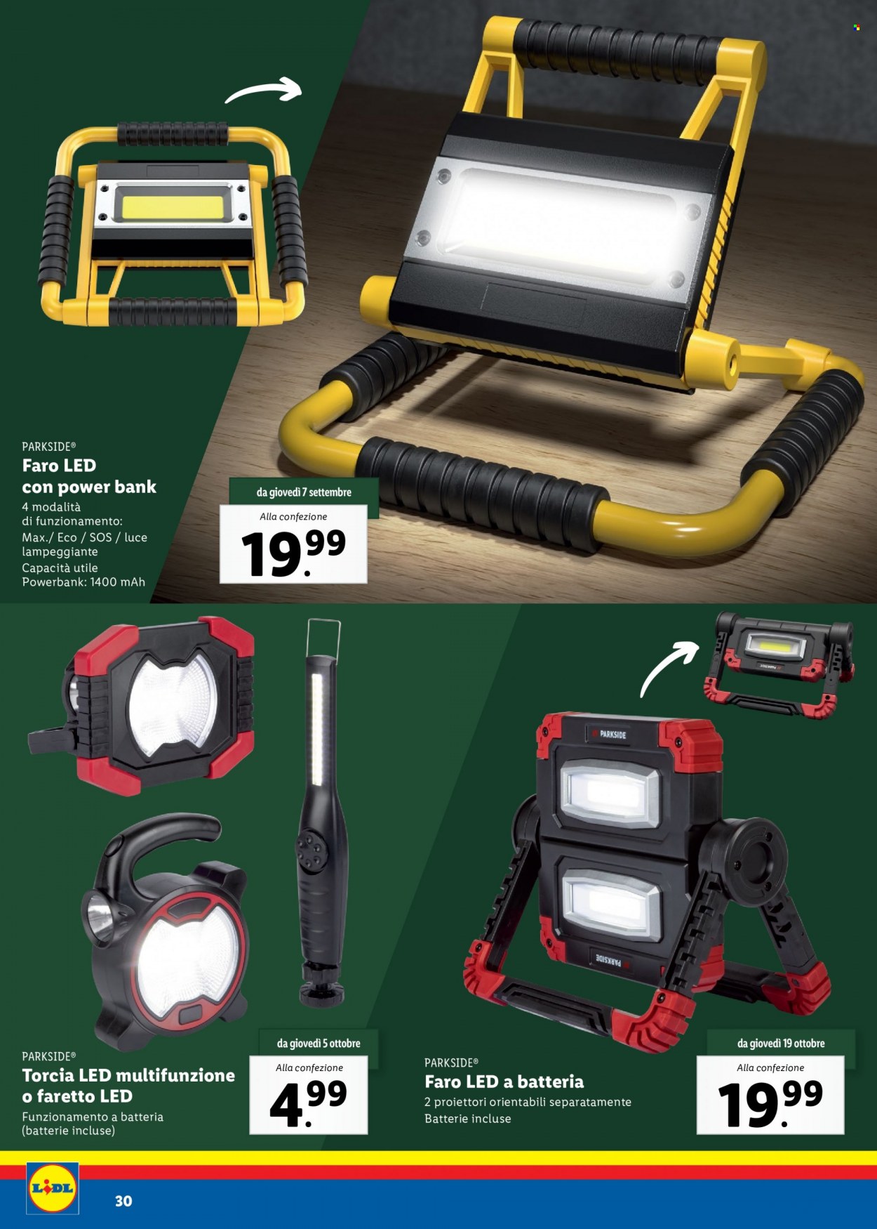 Volantino Lidl. Pagina 30