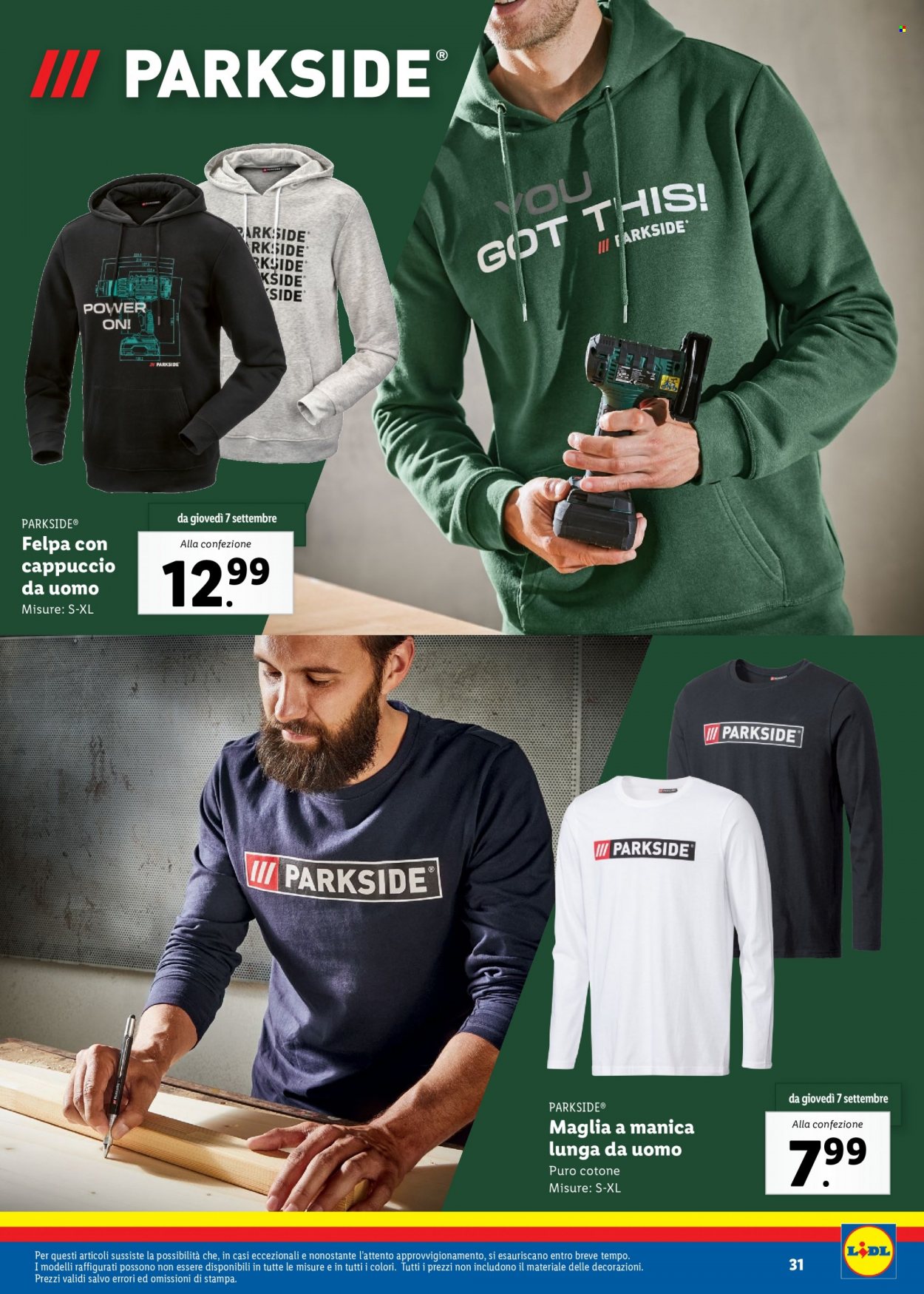 Volantino Lidl. Pagina 31