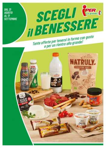 Volantino Iper, La grande i - 31/8/2023 - 17/9/2023.