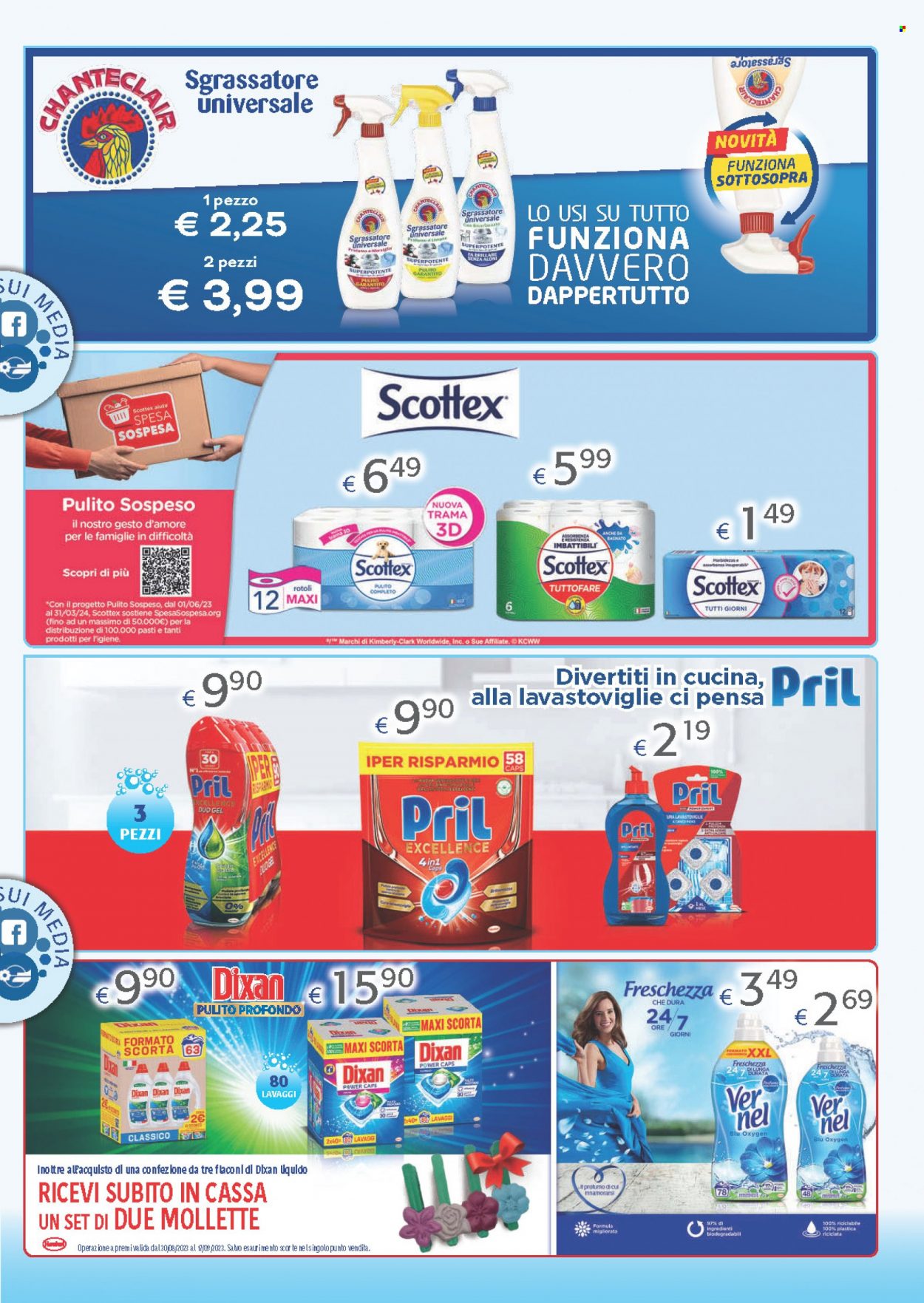 Volantino Acqua & Sapone - 30/8/2023 - 17/9/2023. Pagina 3