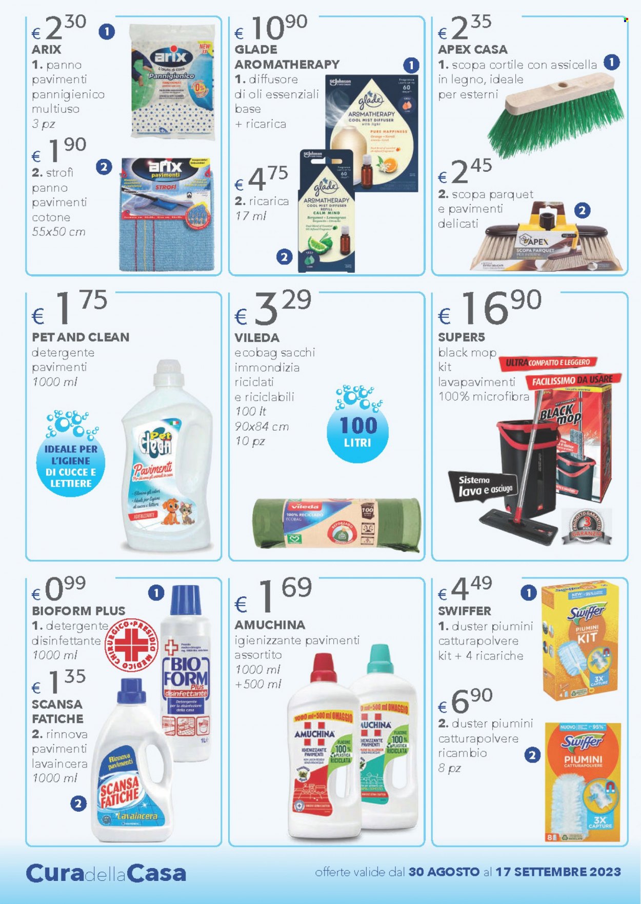 Volantino Acqua & Sapone - 30/8/2023 - 17/9/2023. Pagina 4