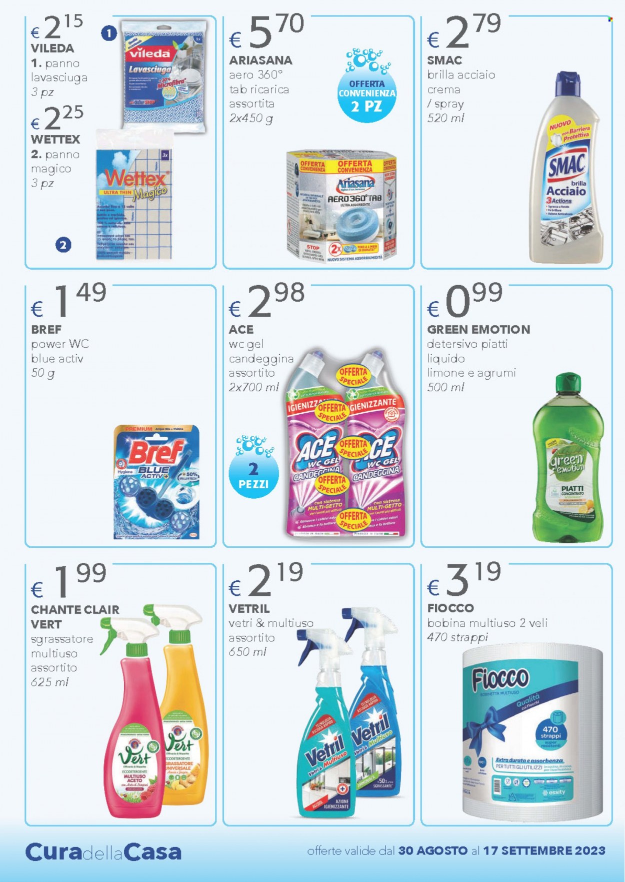 Volantino Acqua & Sapone - 30/8/2023 - 17/9/2023. Pagina 6