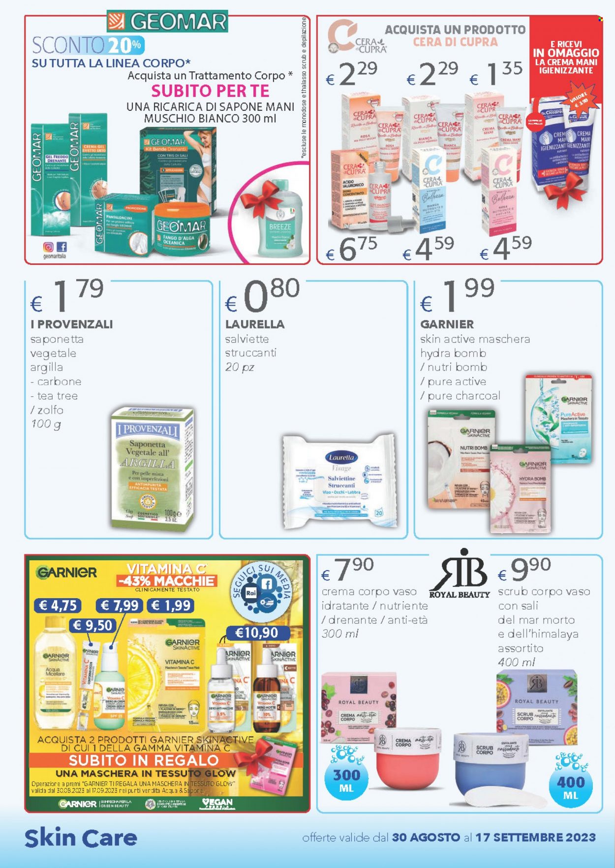 Volantino Acqua & Sapone - 30/8/2023 - 17/9/2023. Pagina 16