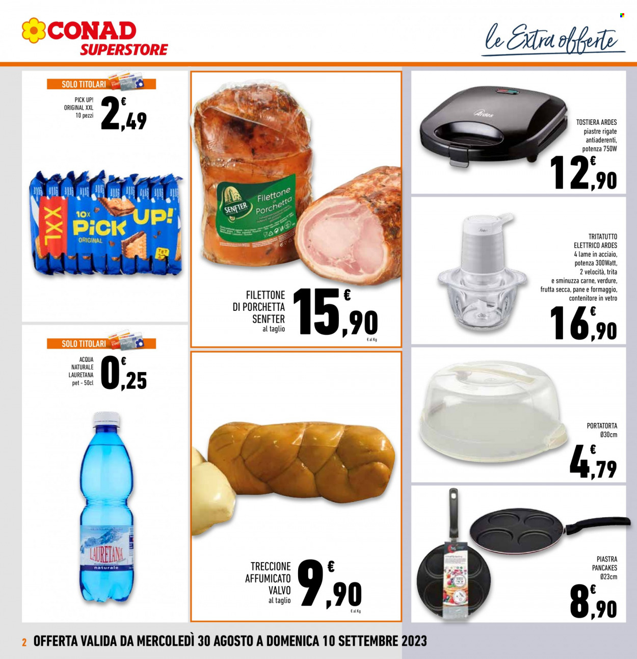 Volantino Conad Superstore - 30/8/2023 - 10/9/2023. Pagina 2