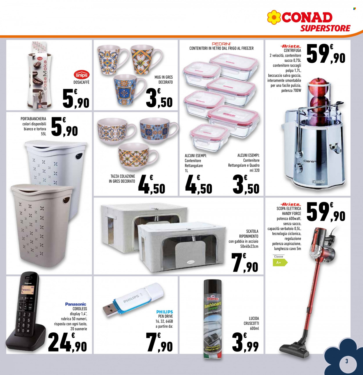 Volantino Conad Superstore - 30/8/2023 - 10/9/2023. Pagina 3