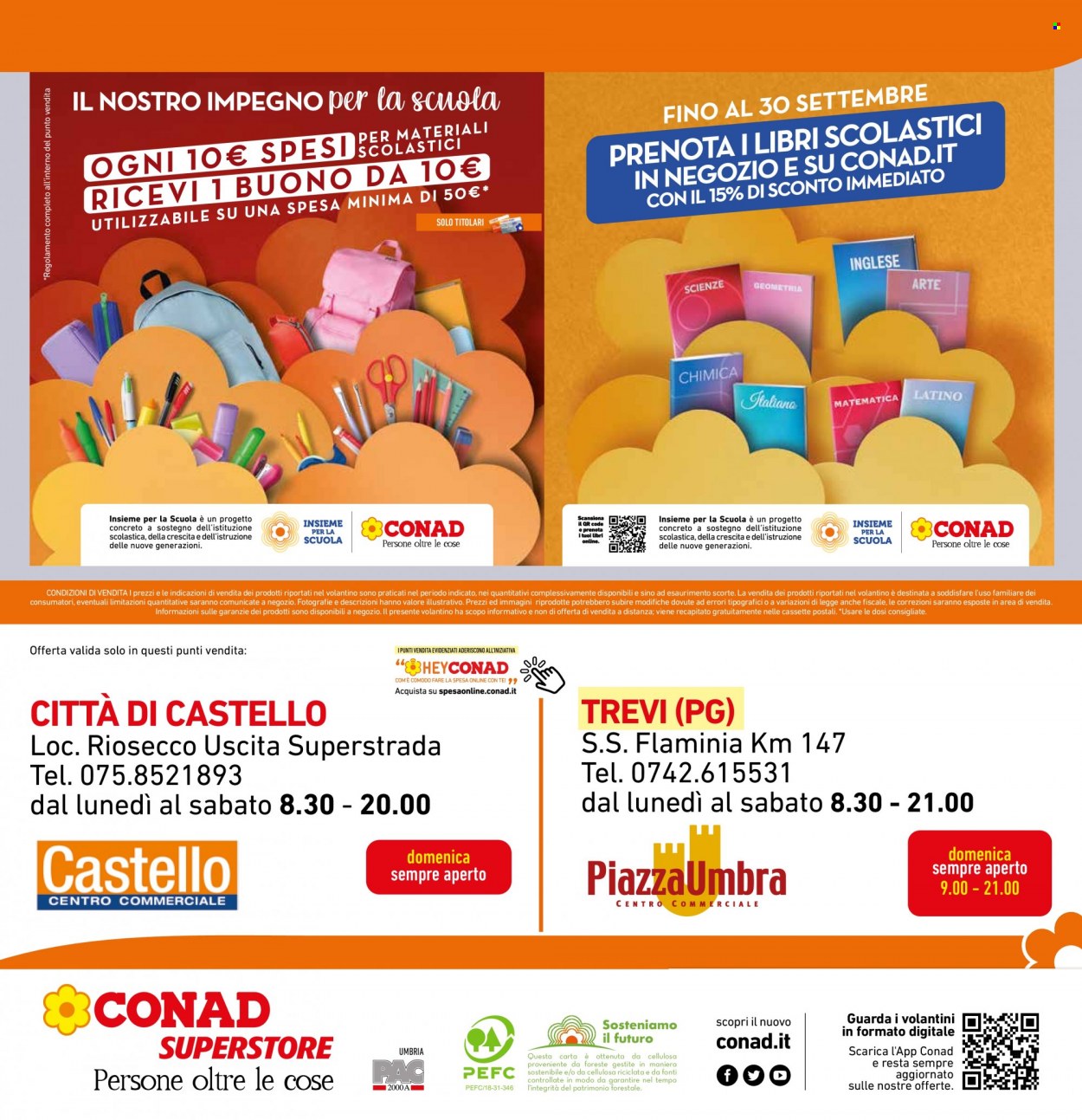 Volantino Conad Superstore - 30/8/2023 - 10/9/2023. Pagina 4