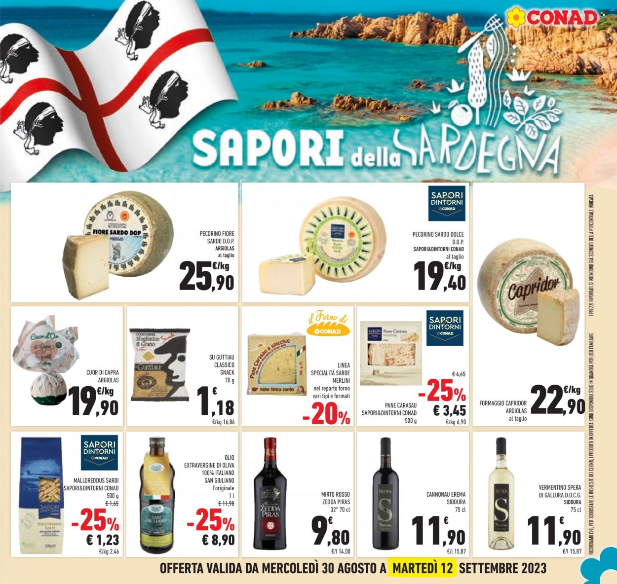 Volantino Conad - 30/8/2023 - 12/9/2023. Pagina 7