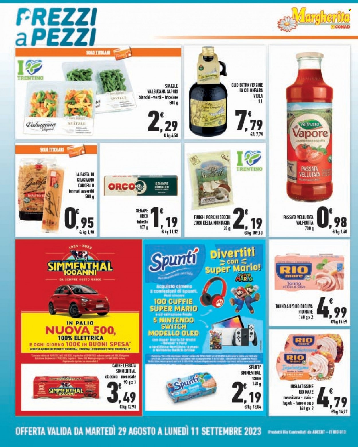 Leták Margherita Conad - 29.8.2023 - 11.9.2023. Strana 8
