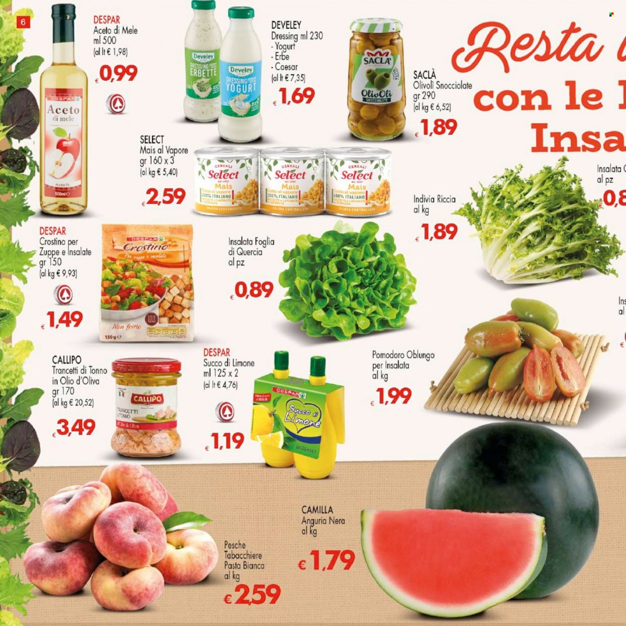 Volantino Eurospar - 17/8/2023 - 30/8/2023. Pagina 6