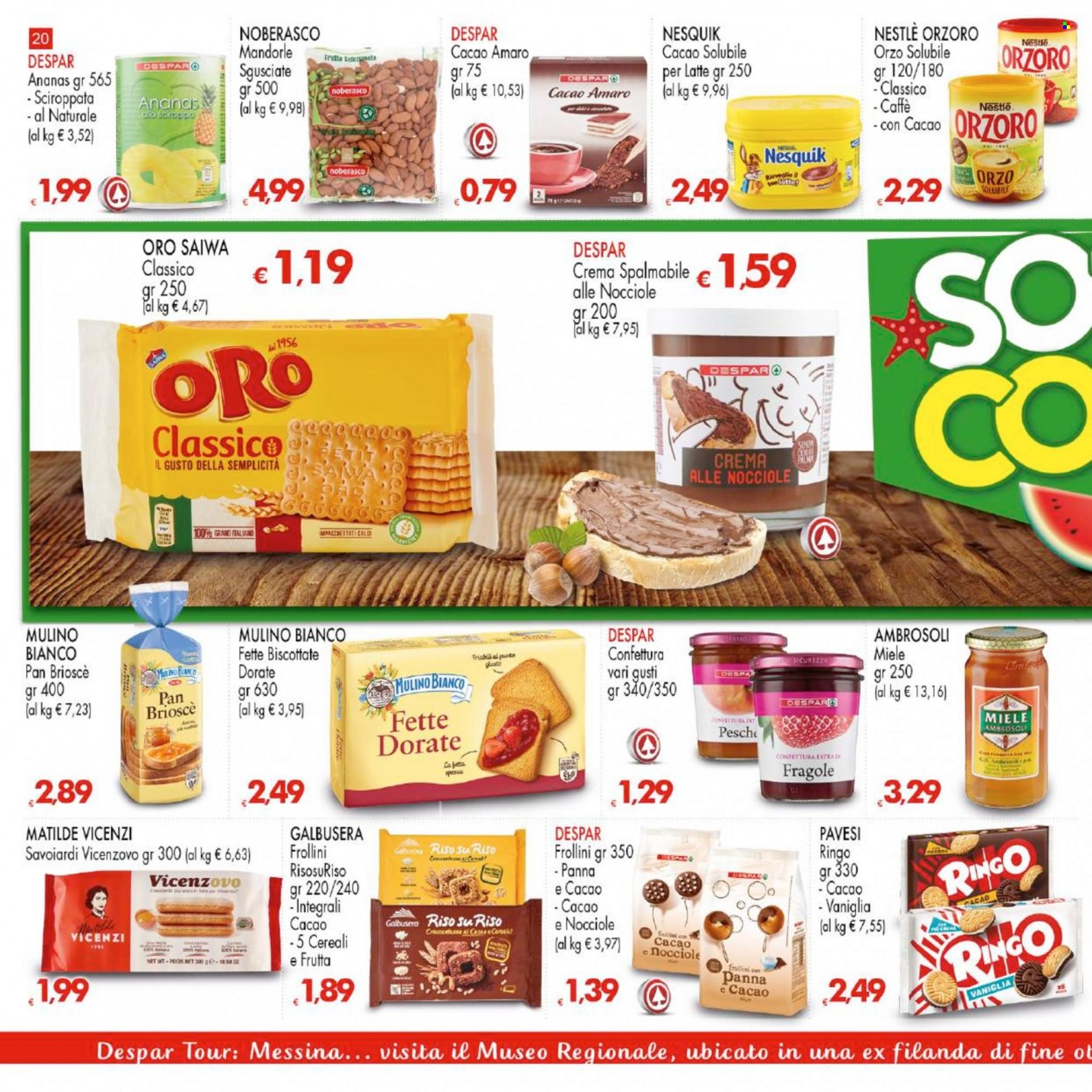 Volantino Eurospar - 17/8/2023 - 30/8/2023. Pagina 20