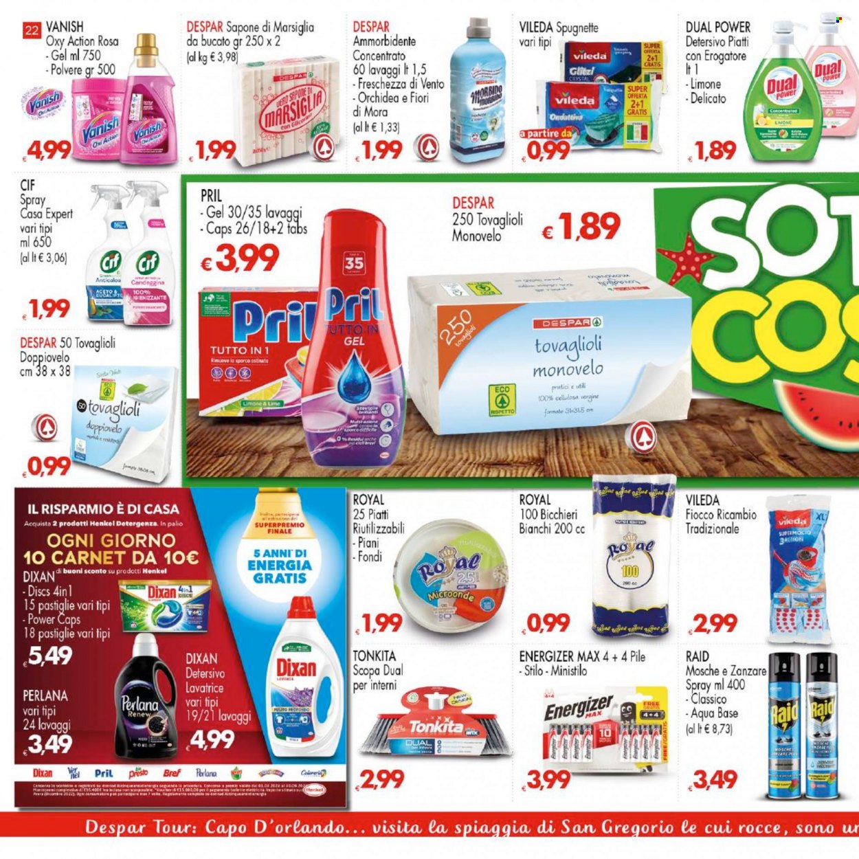 Volantino Eurospar - 17/8/2023 - 30/8/2023. Pagina 22