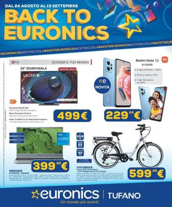 Volantino Euronics - 24/8/2023 - 13/9/2023.