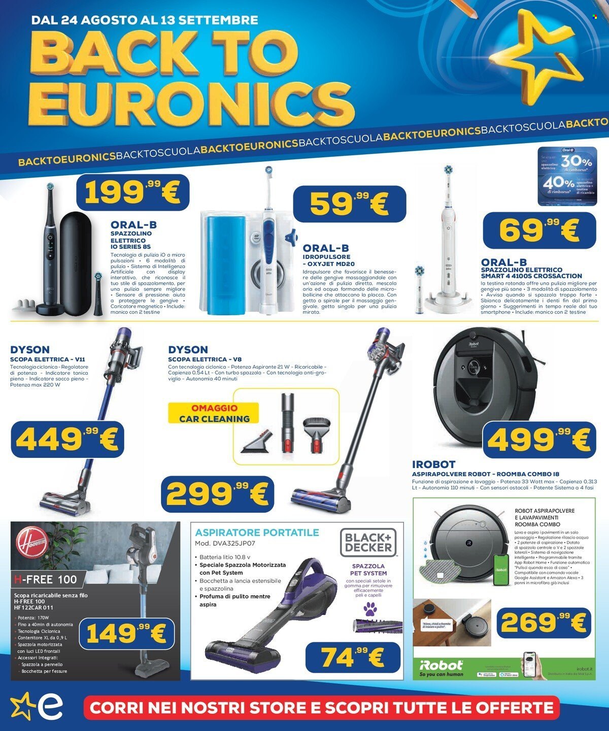 Volantino Euronics - 24/8/2023 - 13/9/2023. Pagina 20