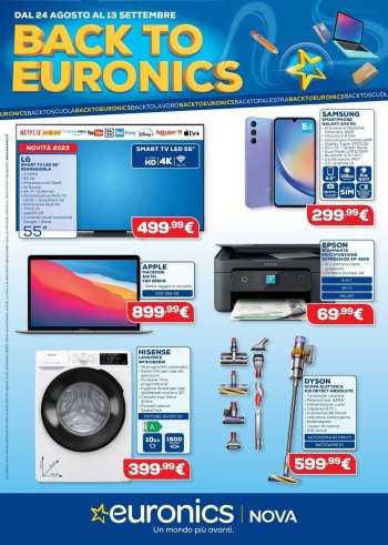Volantino Euronics - 24/8/2023 - 13/9/2023.