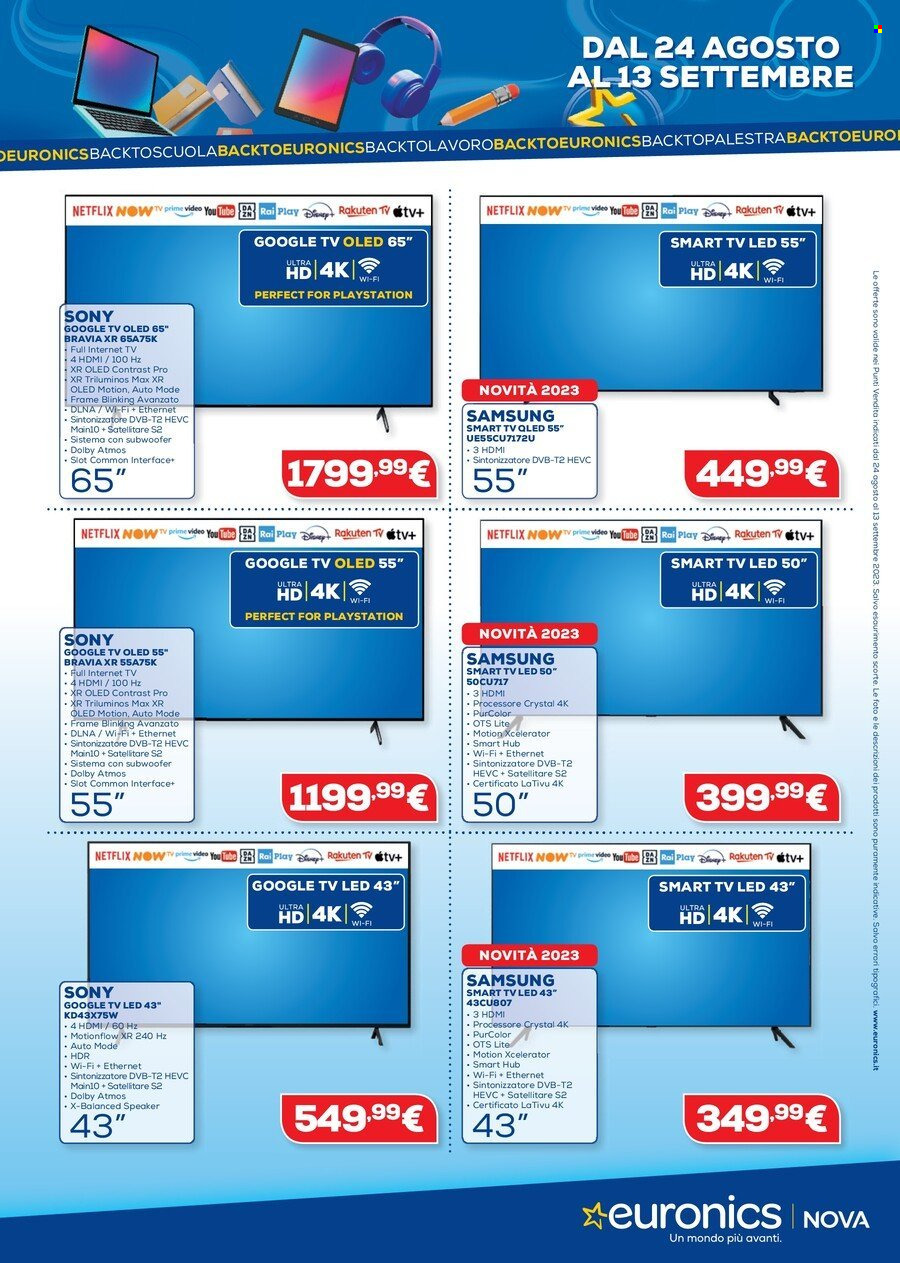 Volantino Euronics - 24/8/2023 - 13/9/2023. Pagina 3