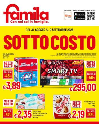 Volantino Famila - 31/8/2023 - 9/9/2023.
