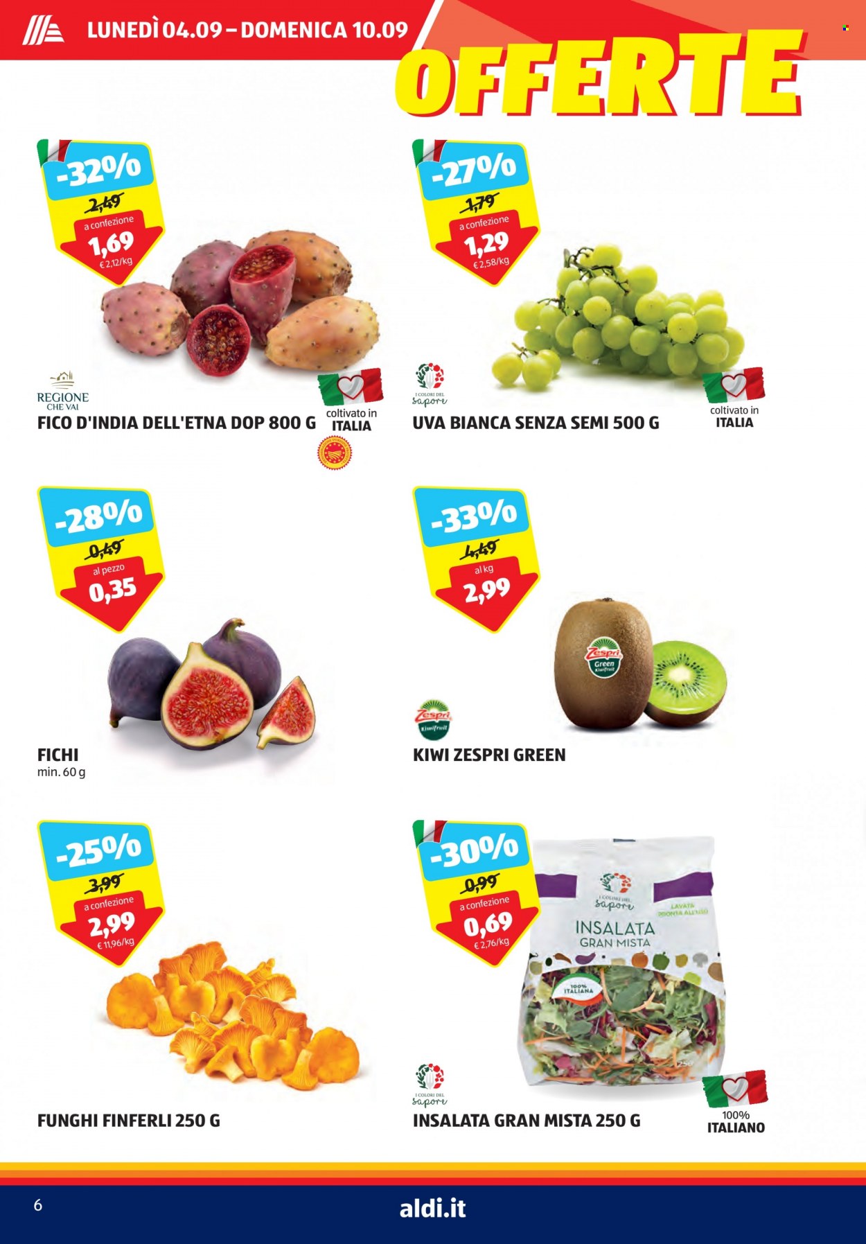 Volantino Aldi - 4/9/2023 - 10/9/2023. Pagina 6