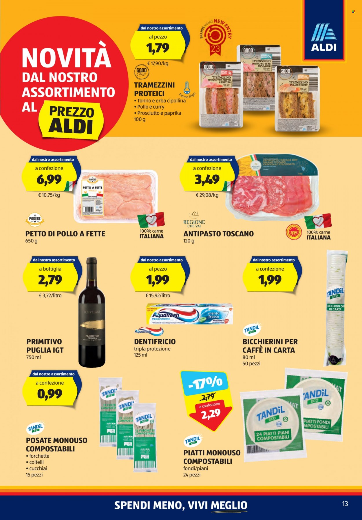 Volantino Aldi - 4/9/2023 - 10/9/2023. Pagina 13