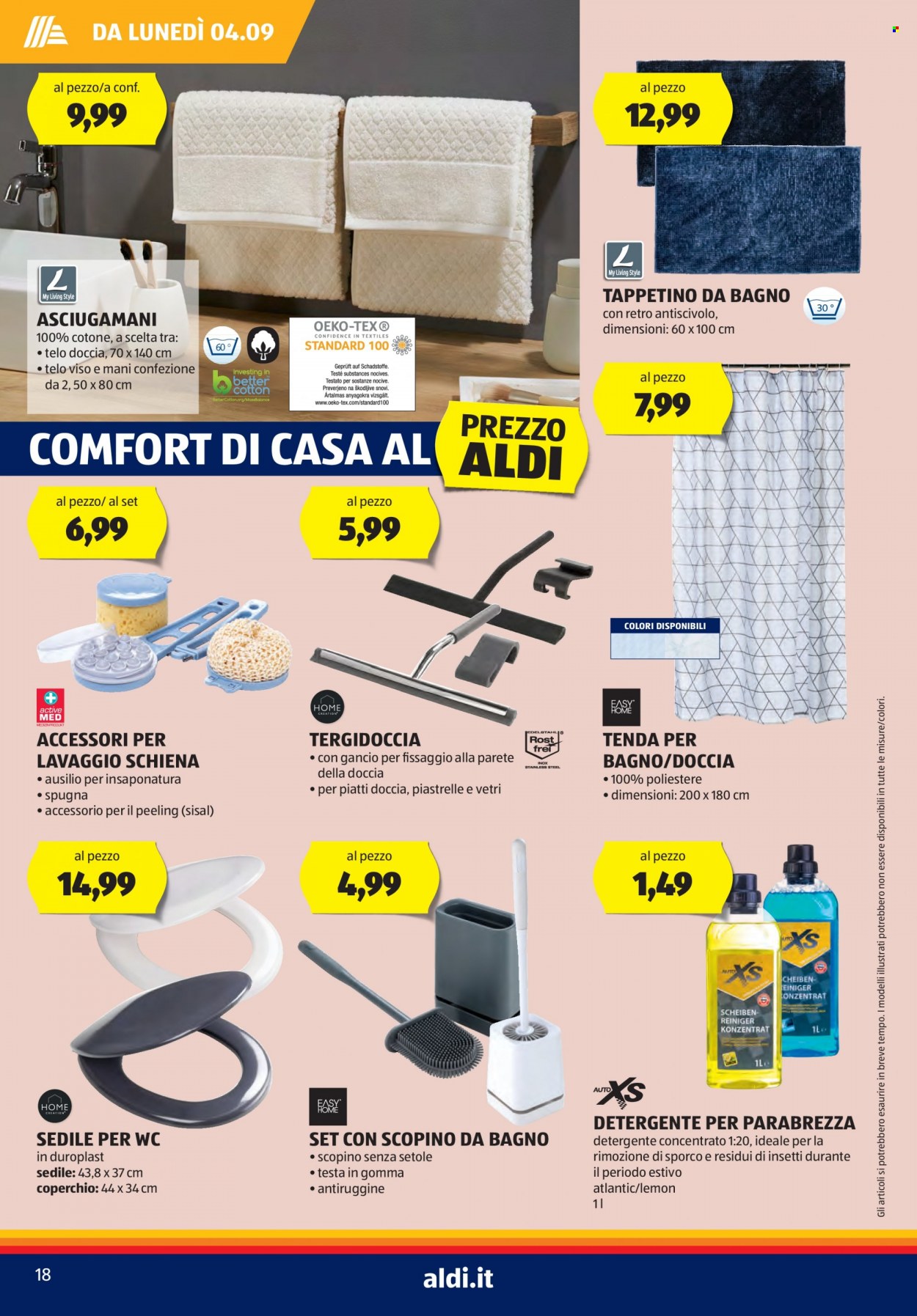 Volantino Aldi - 4/9/2023 - 10/9/2023. Pagina 18