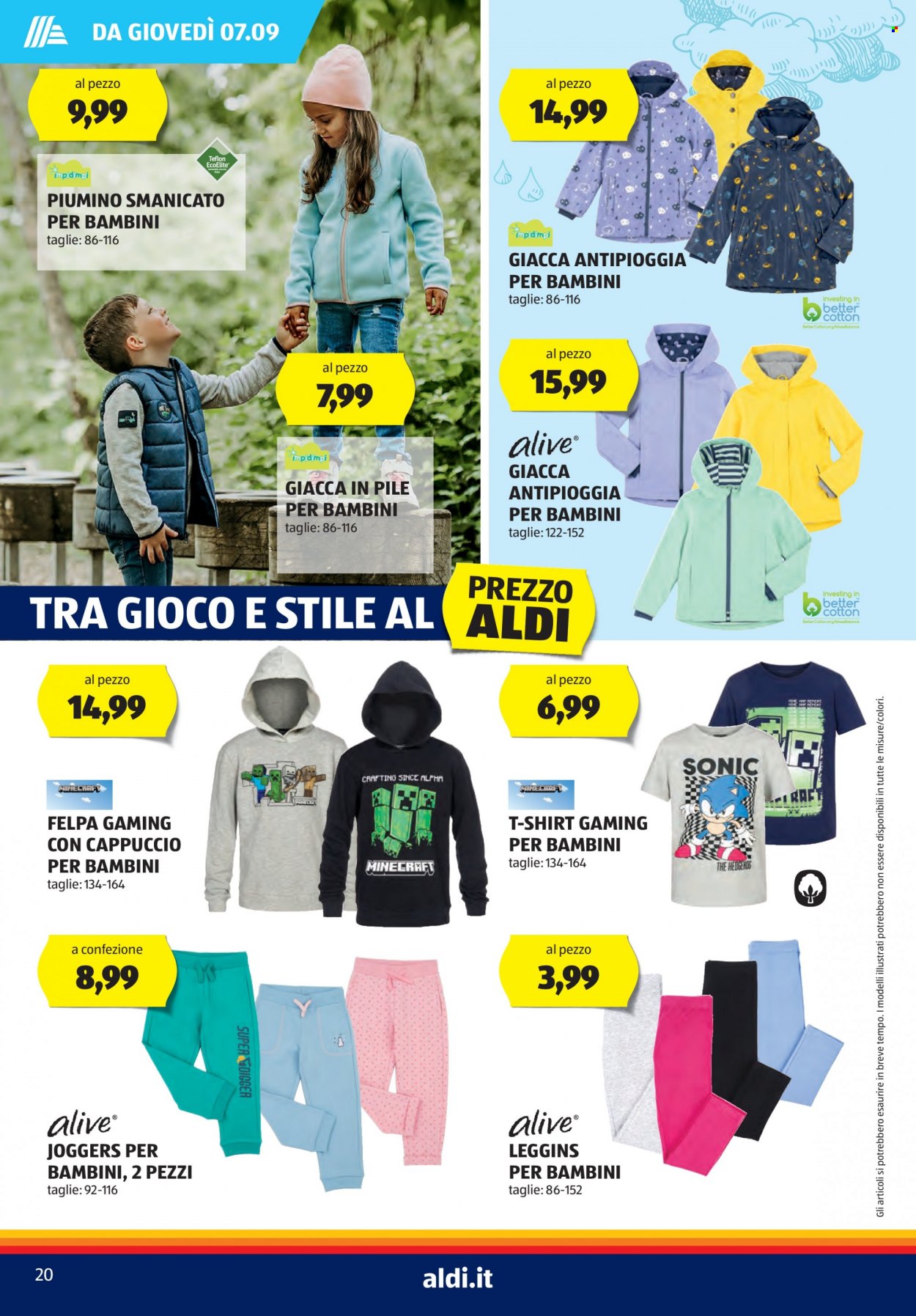 Volantino Aldi - 4/9/2023 - 10/9/2023. Pagina 20