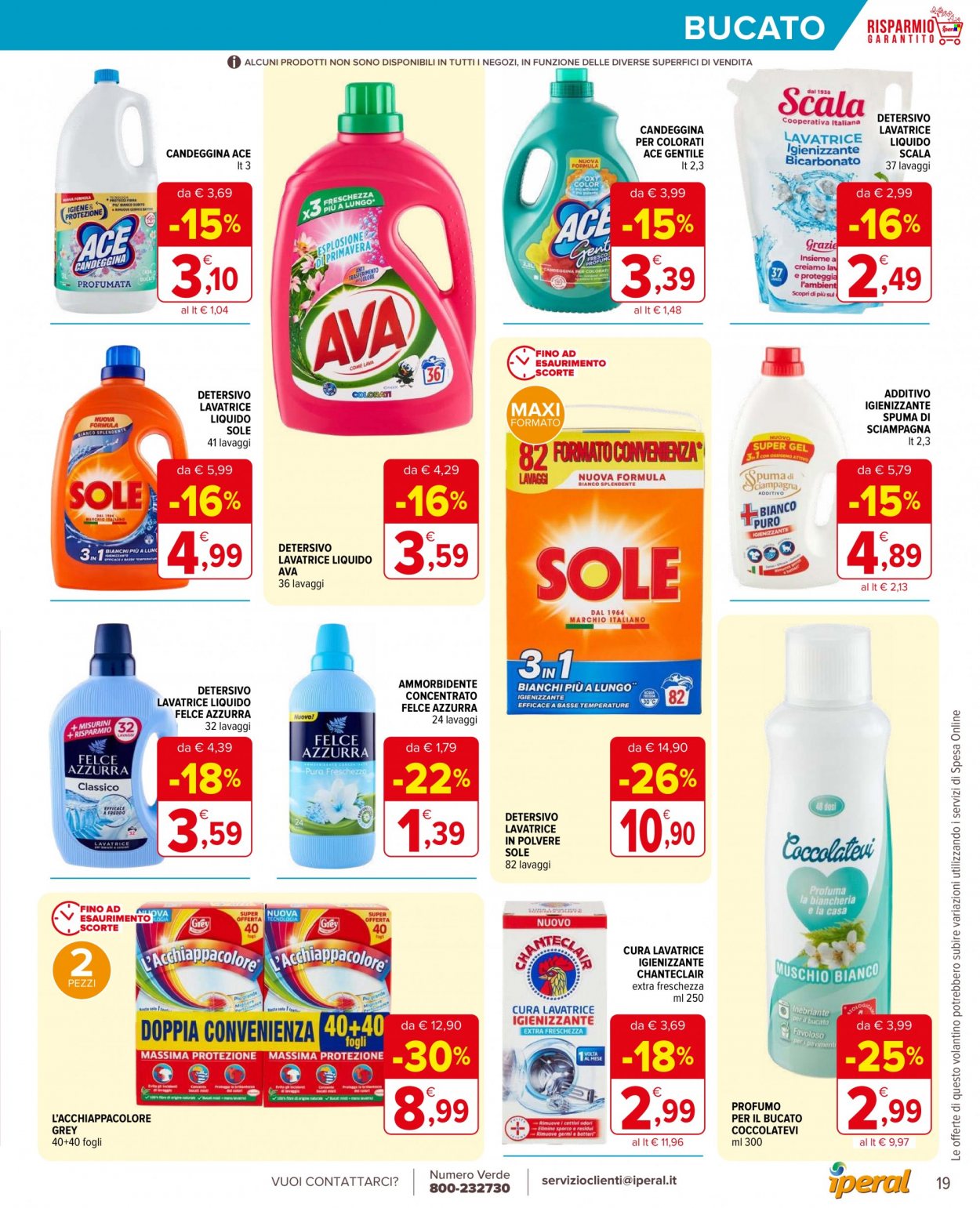 Volantino Iperal - 31/8/2023 - 9/9/2023. Pagina 19