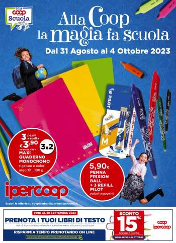 Volantino Coop - 31/8/2023 - 4/10/2023.