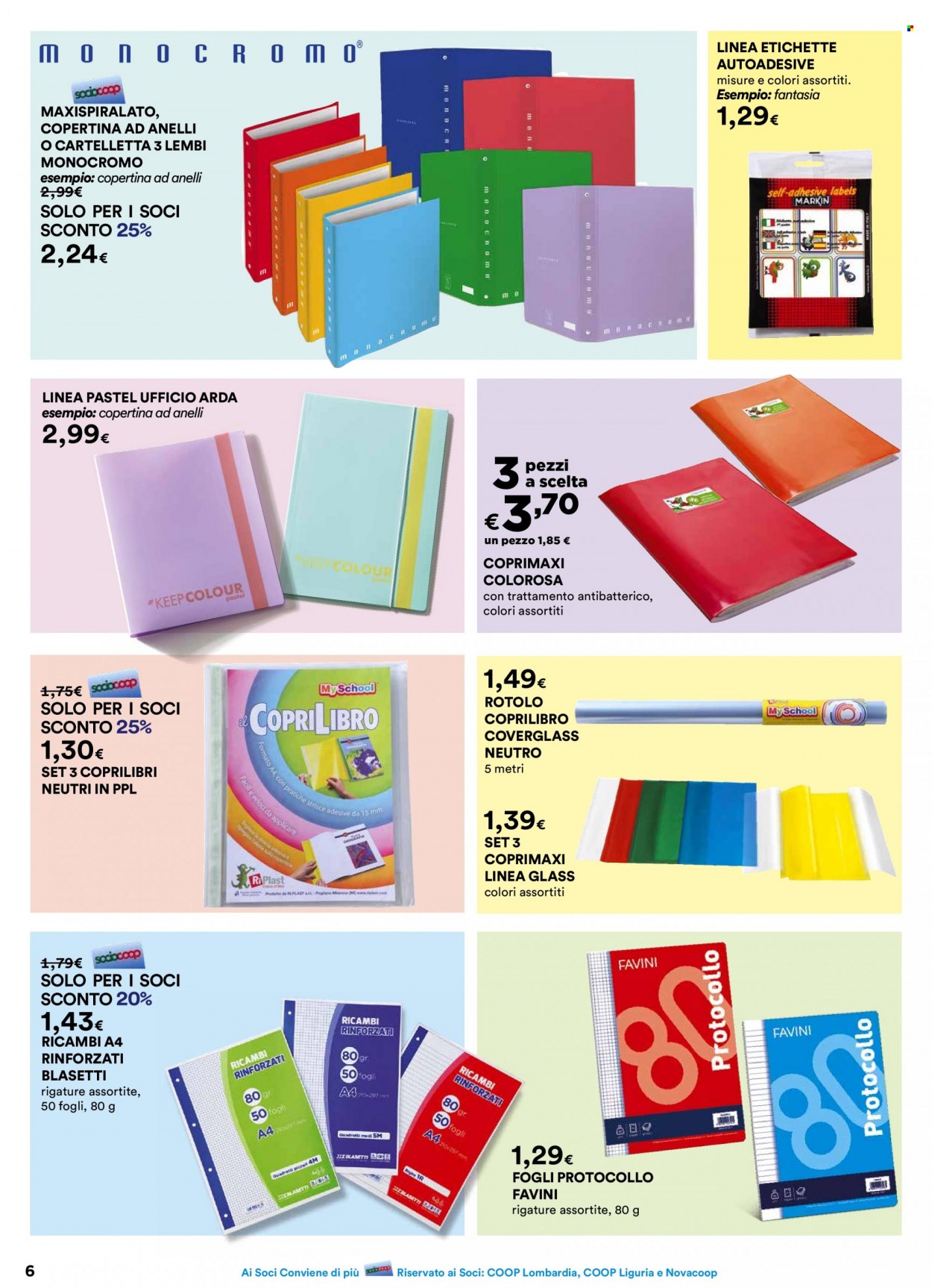 Volantino Coop - 31/8/2023 - 4/10/2023. Pagina 6