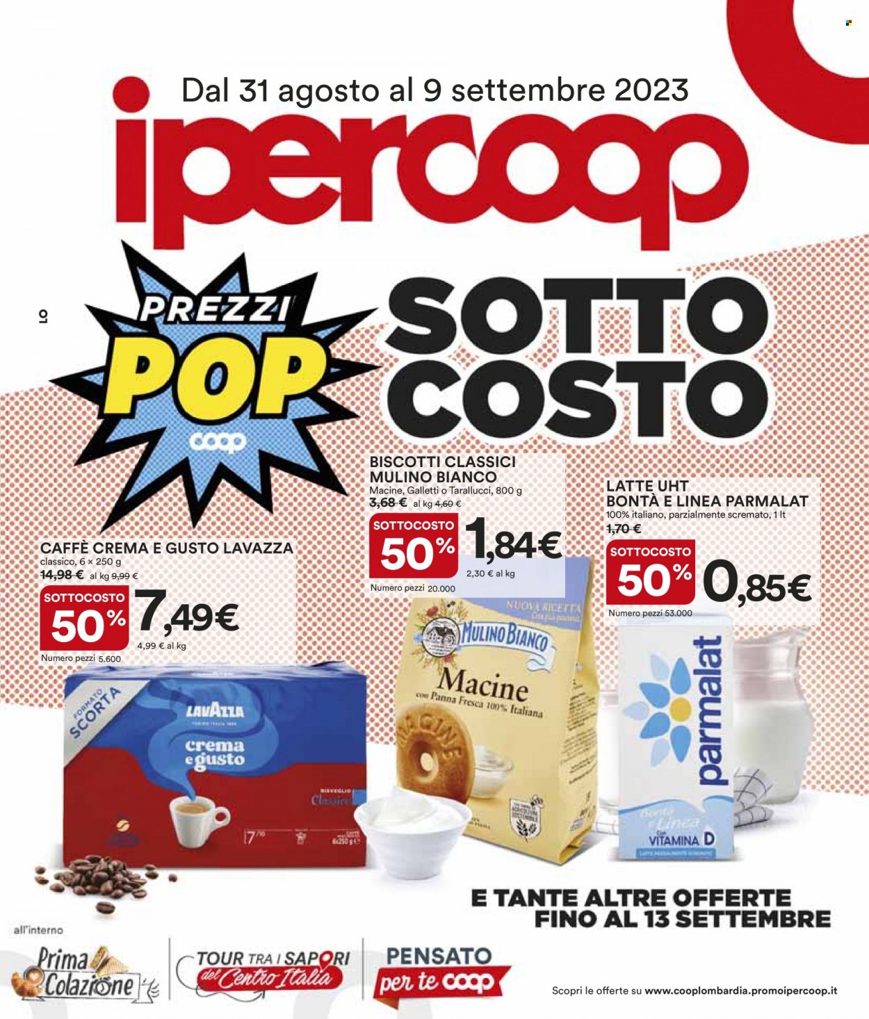 Volantino Coop - 31/8/2023 - 13/9/2023. Pagina 1
