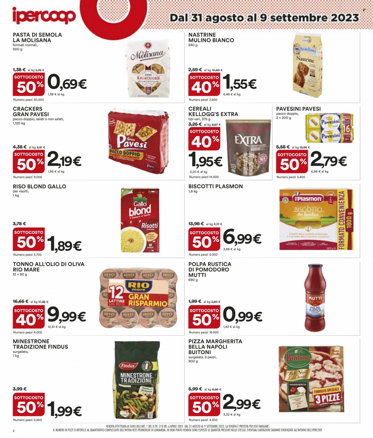 Volantino Coop - 31/8/2023 - 13/9/2023. Pagina 2