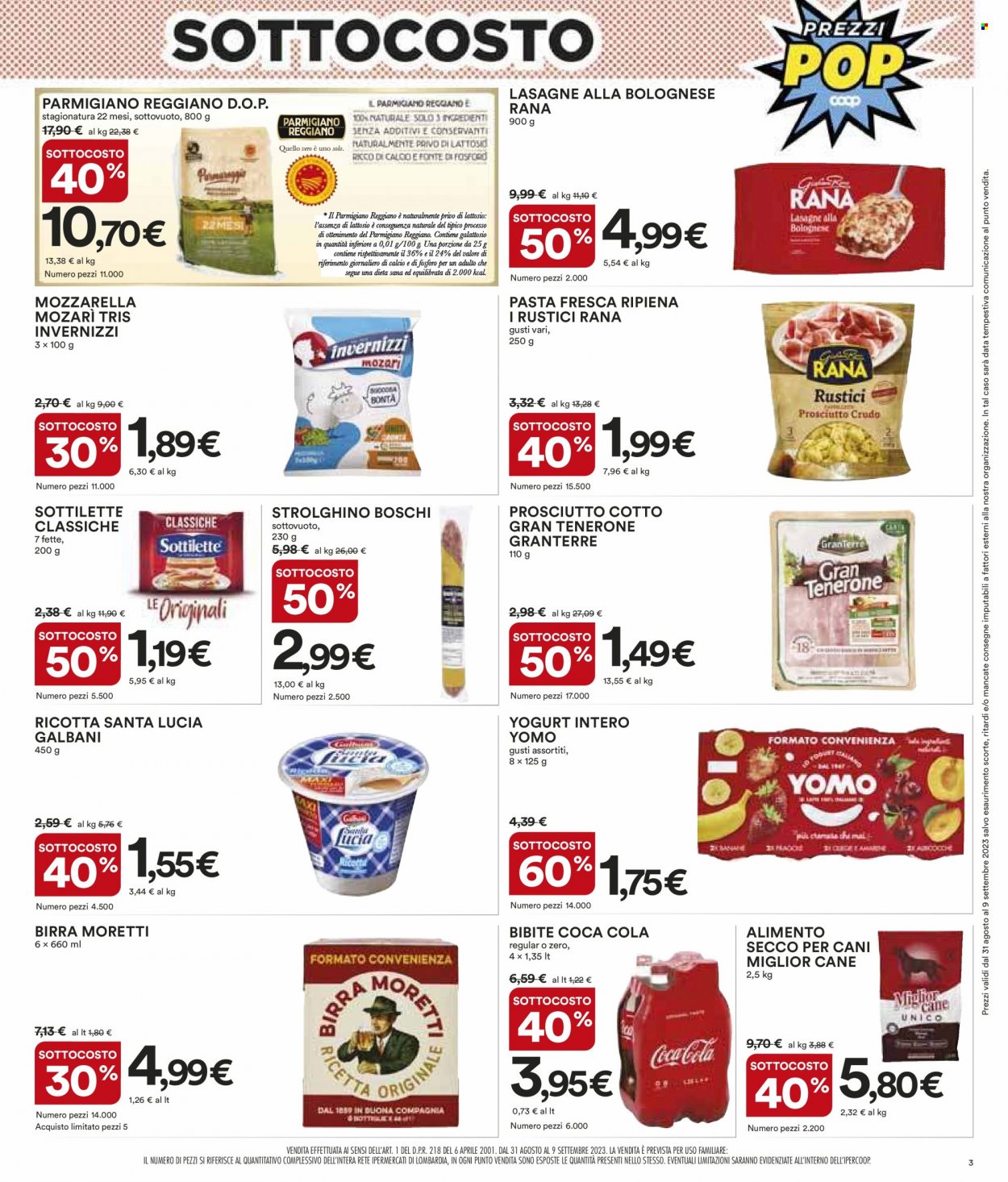 Volantino Coop - 31/8/2023 - 13/9/2023. Pagina 3