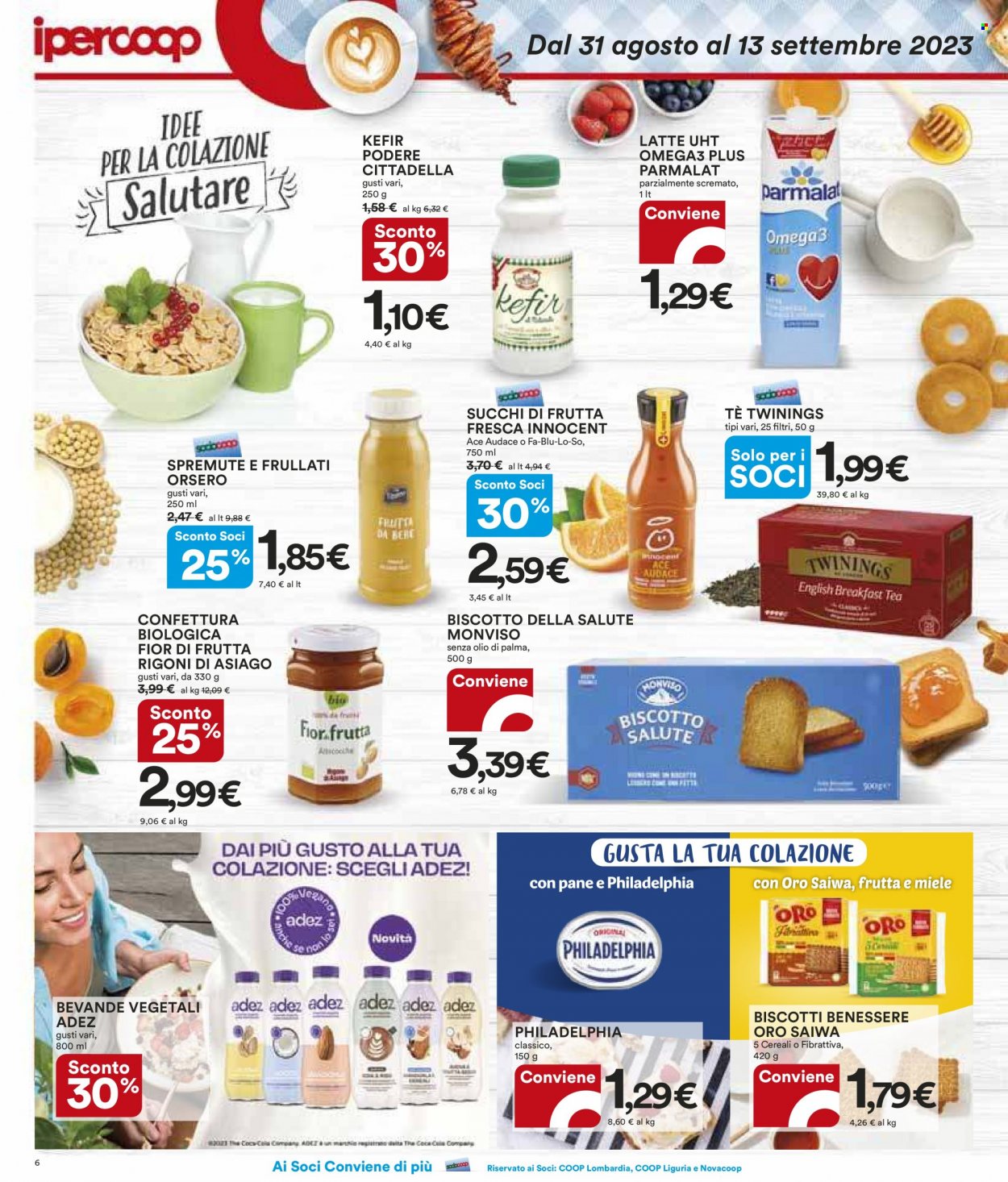 Volantino Coop - 31/8/2023 - 13/9/2023. Pagina 6