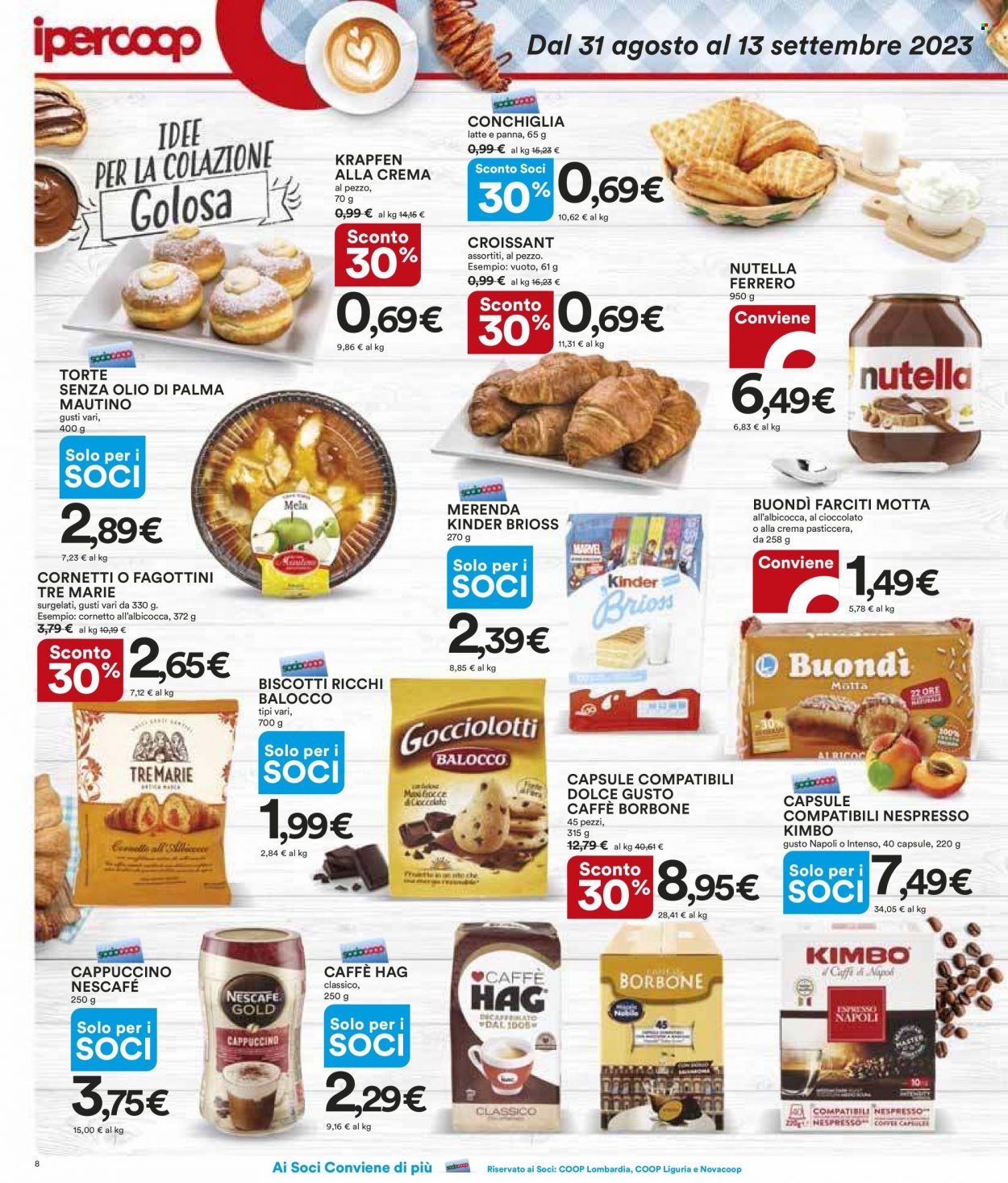 Volantino Coop - 31/8/2023 - 13/9/2023. Pagina 8