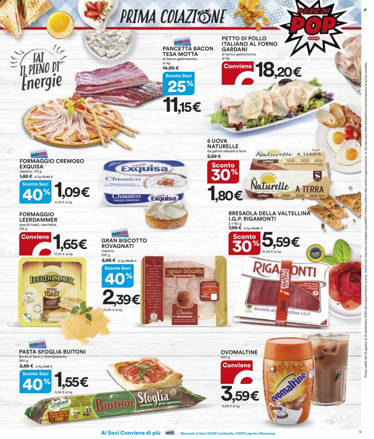 Volantino Coop - 31/8/2023 - 13/9/2023. Pagina 9