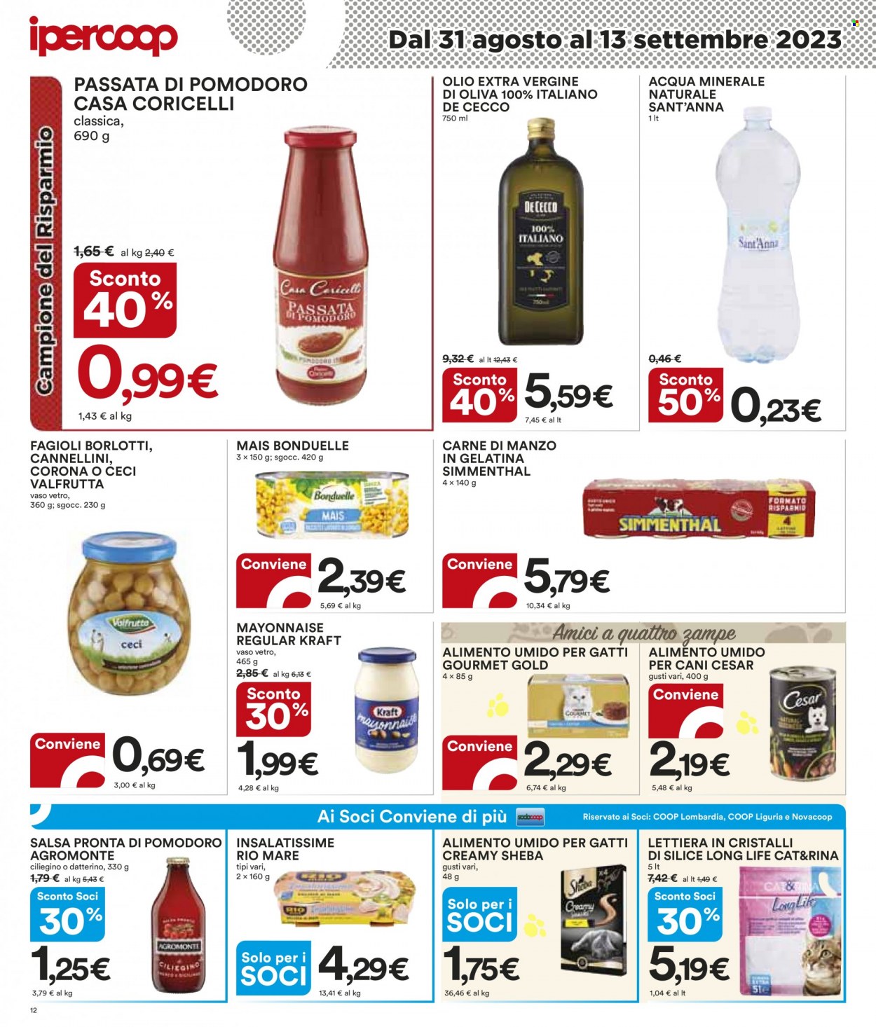 Volantino Coop - 31/8/2023 - 13/9/2023. Pagina 12
